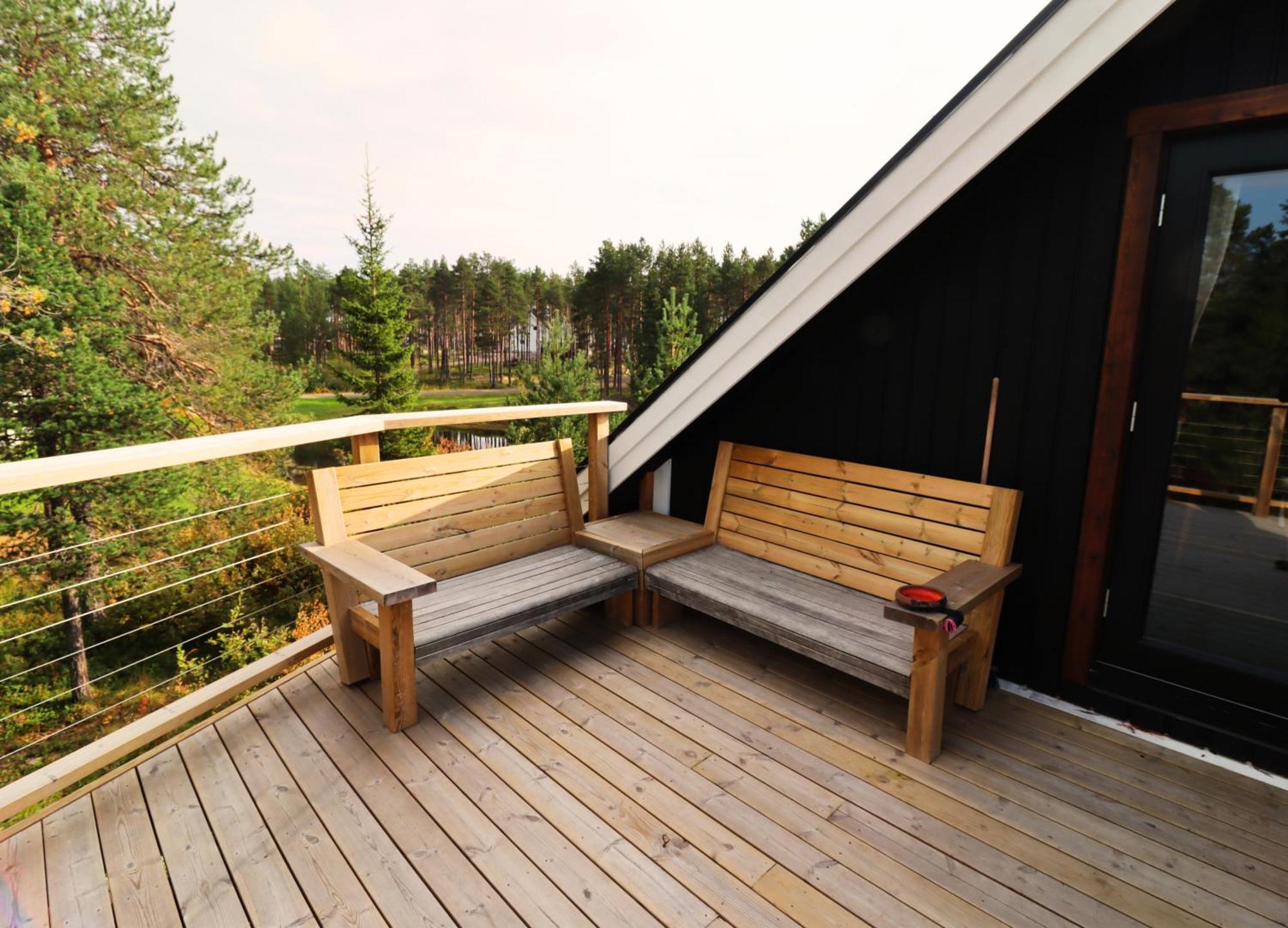Cozy Cabin Styled Loft Kiruna Eksteriør bilde
